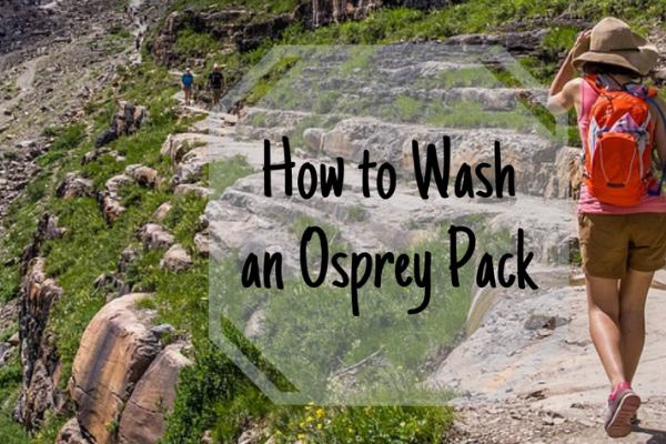 How to wash osprey Backpack